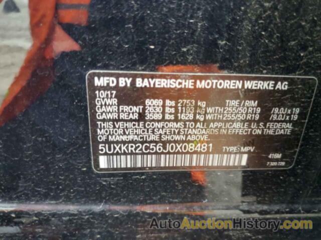 BMW X5 SDRIVE35I, 5UXKR2C56J0X08481