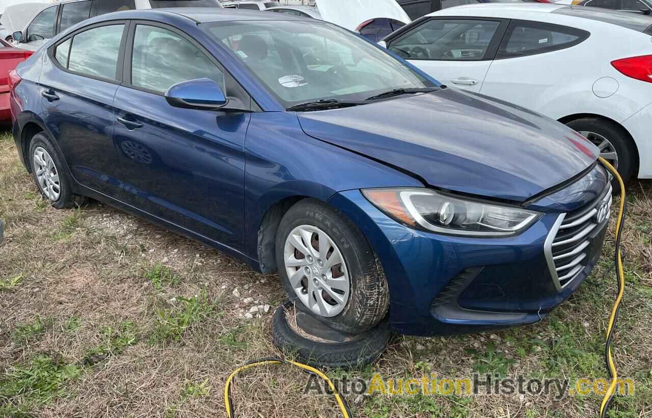 2017 HYUNDAI ELANTRA SE, 5NPD74LF2HH132695