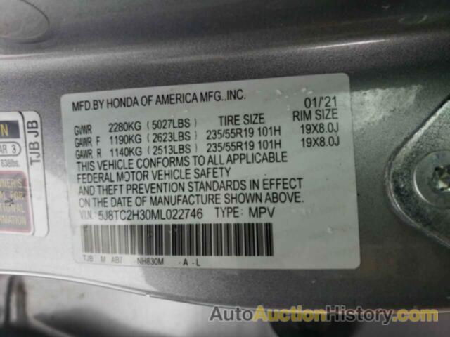 ACURA RDX, 5J8TC2H30ML022746