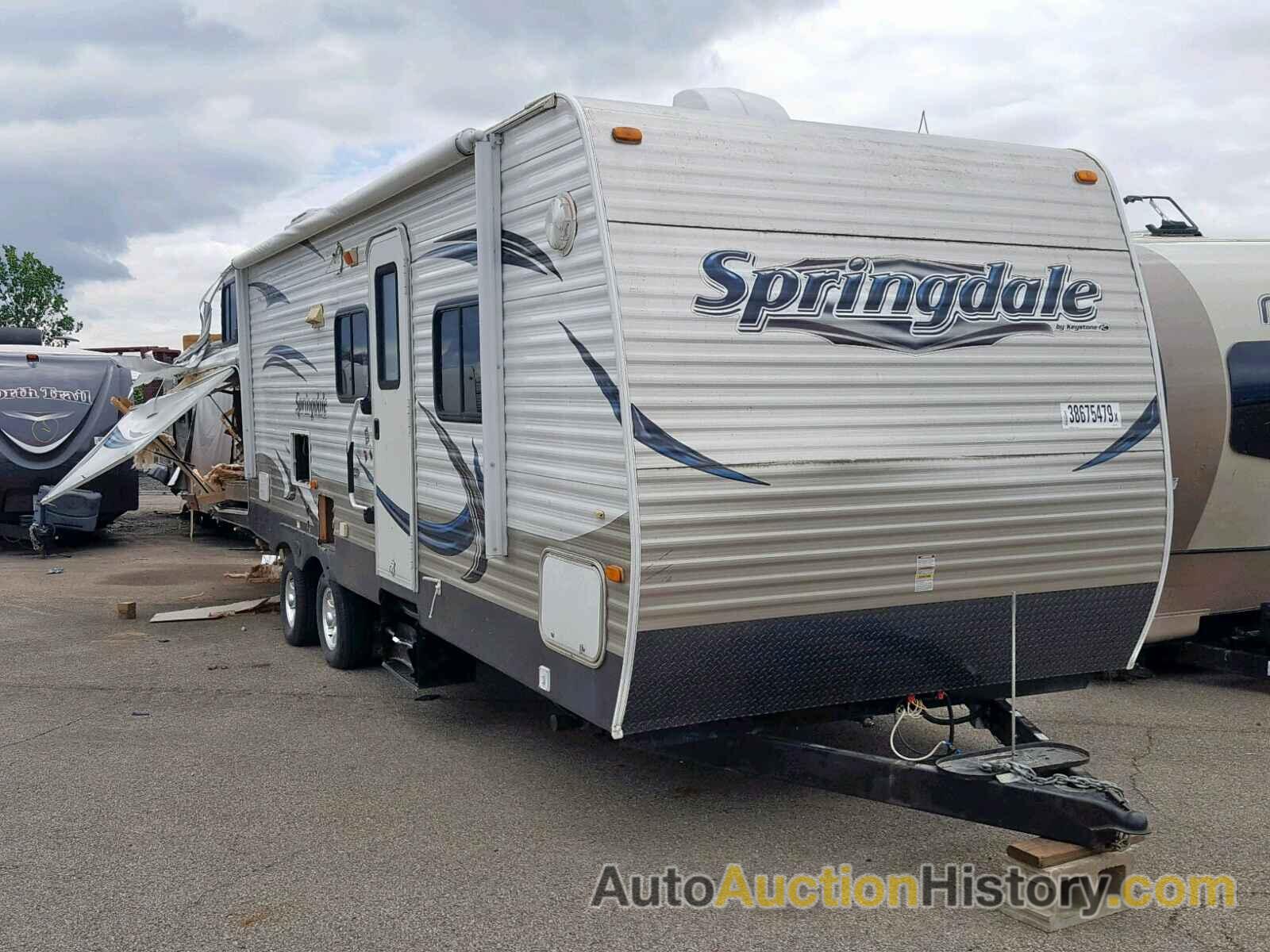 2013 KEYSTONE SPRINGDALE, 4YDT29427D3101741