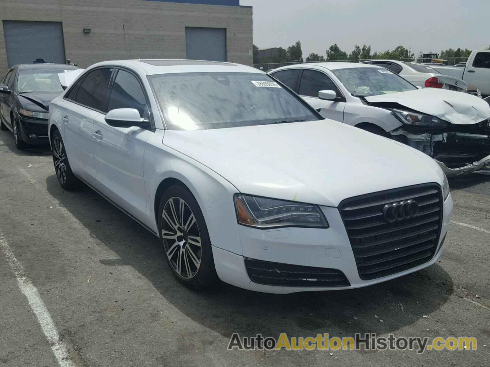 2013 AUDI A8 L QUATTRO, WAURGAFD0DN017857