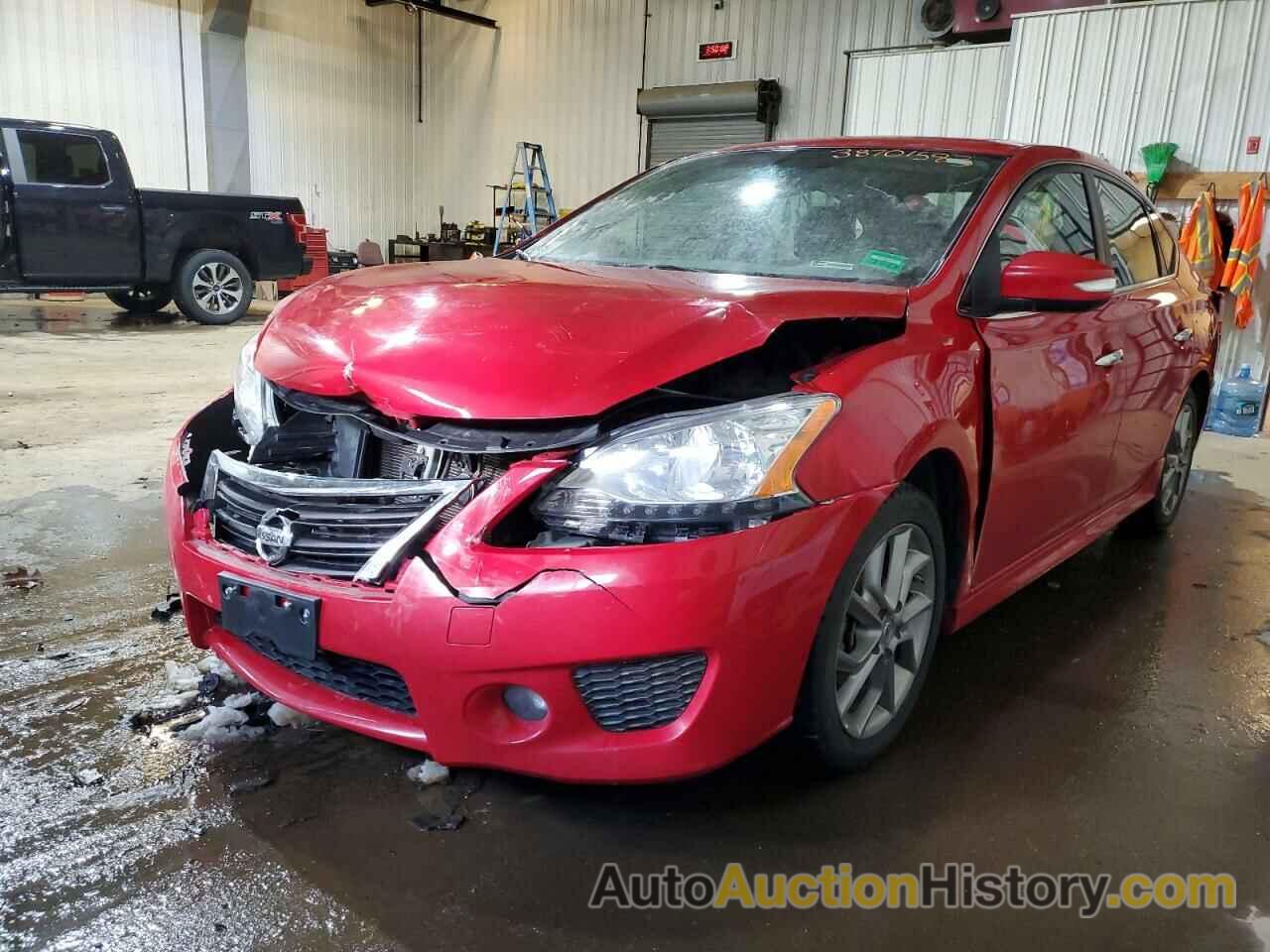 2015 NISSAN SENTRA S, 3N1AB7AP9FY341580