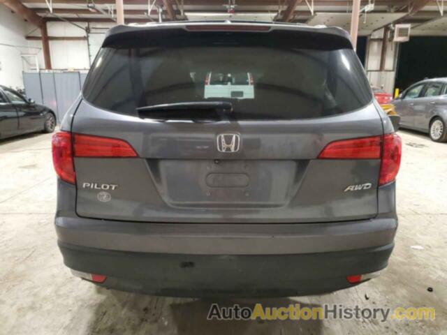 HONDA PILOT EXL, 5FNYF6H57GB040186