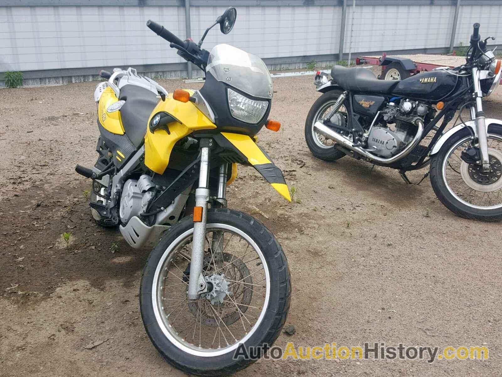 2005 BMW F650 GS, WB10185A75ZL40453