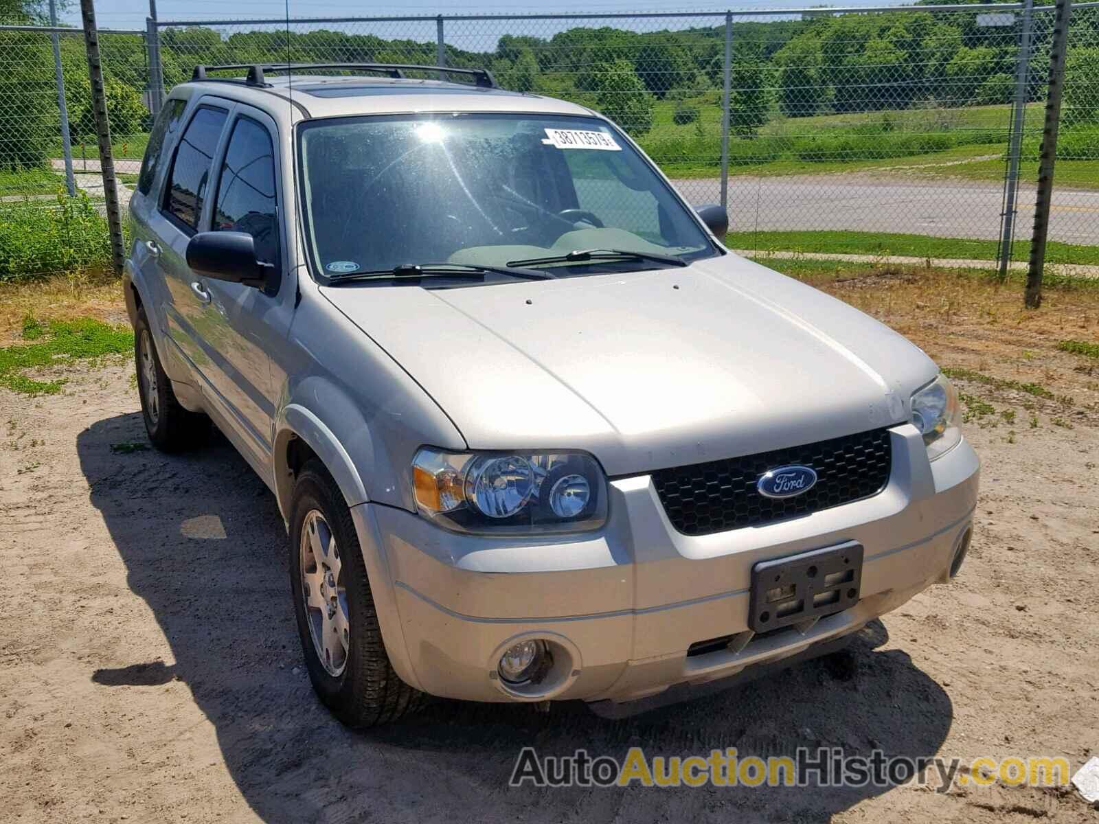 2005 FORD ESCAPE LIMITED, 1FMCU94135KB85077