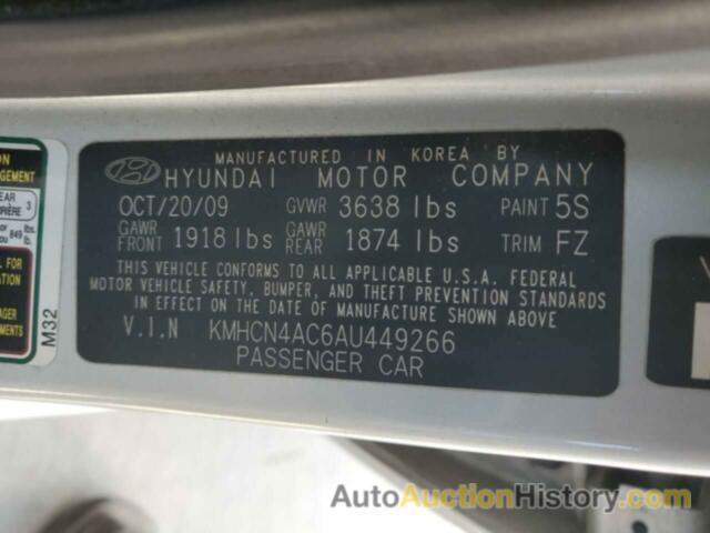 HYUNDAI ACCENT GLS, KMHCN4AC6AU449266