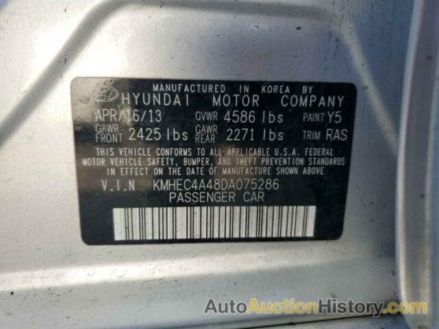 HYUNDAI SONATA HYBRID, KMHEC4A48DA075286