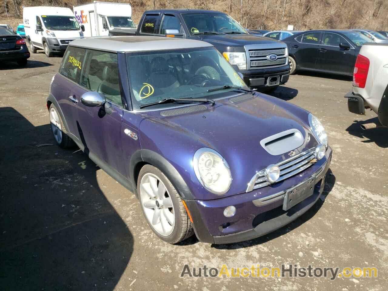 2006 MINI COOPER S, WMWRE33516TG99499