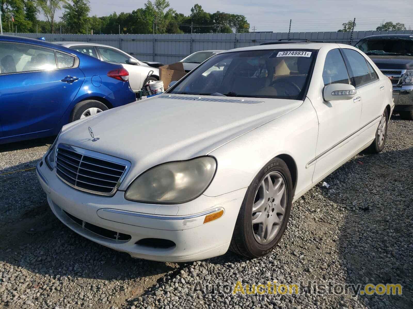 2003 MERCEDES-BENZ S CLASS 500, WDBNG75J03A355260