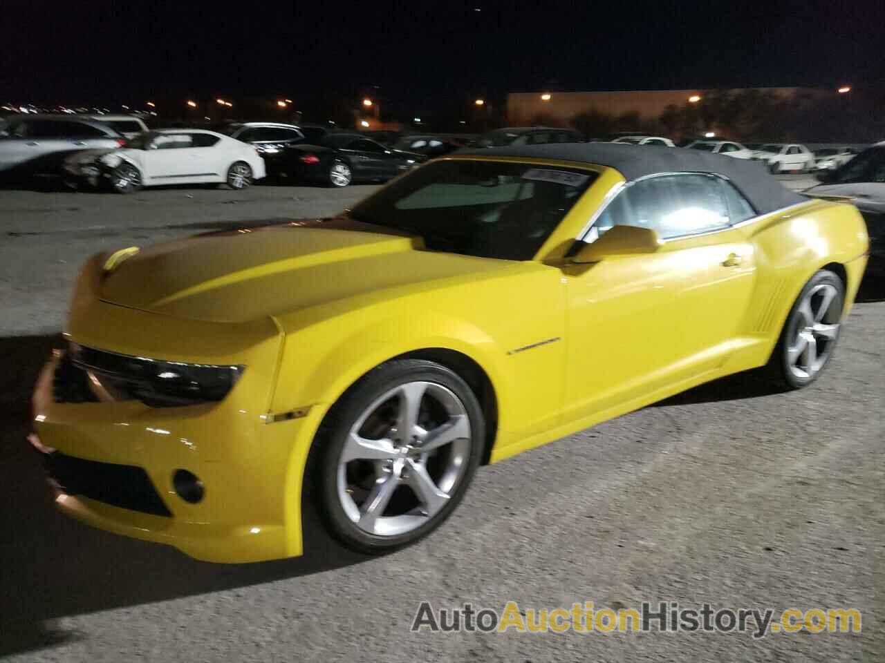 2014 CHEVROLET CAMARO LT, 2G1FC3D32E9281960