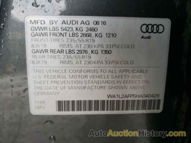 AUDI Q5 PREMIUM PLUS, WA1L2AFP5HA040429