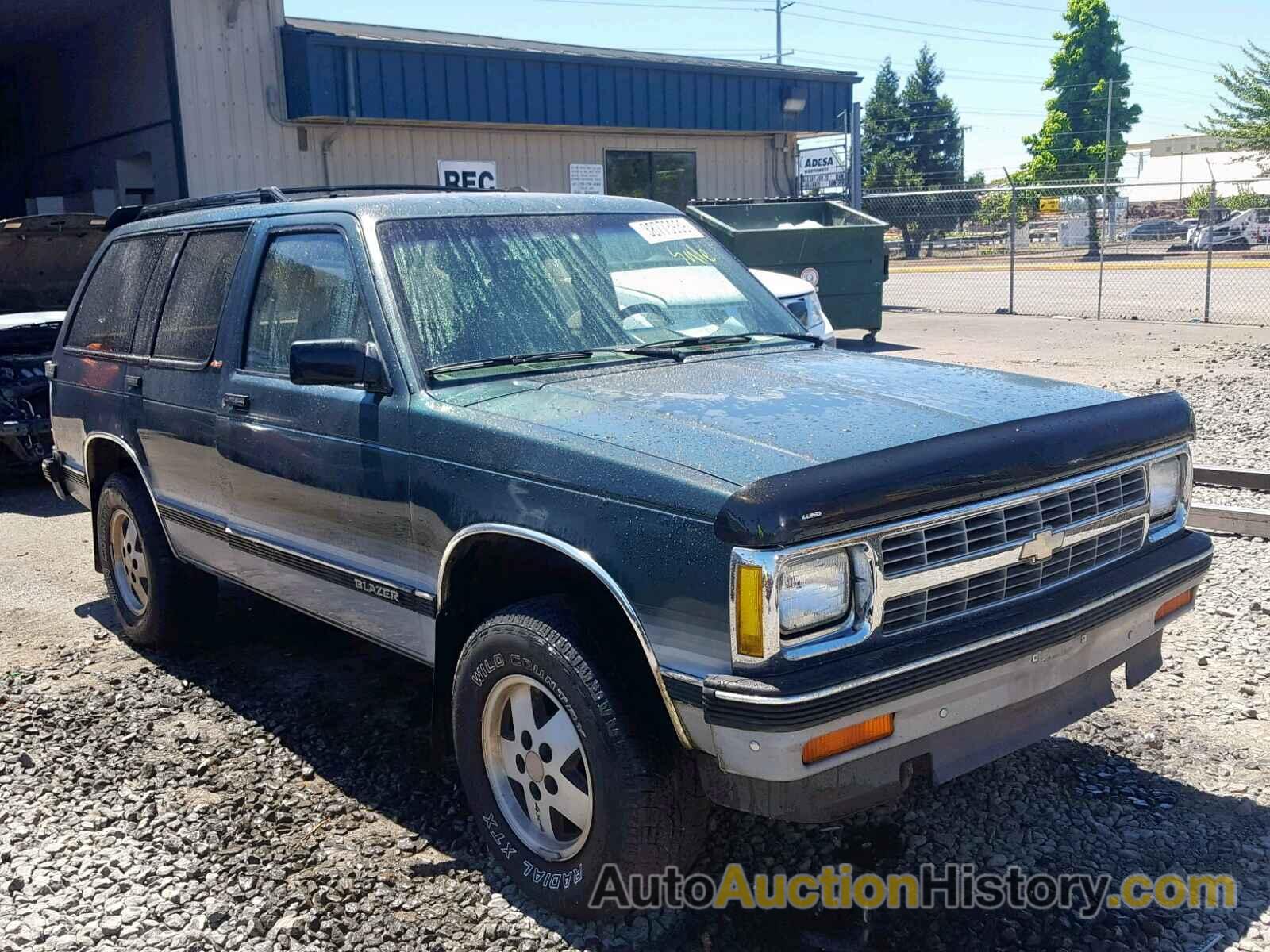 1992 CHEVROLET BLAZER S10, 1GNDT13W7N2208507