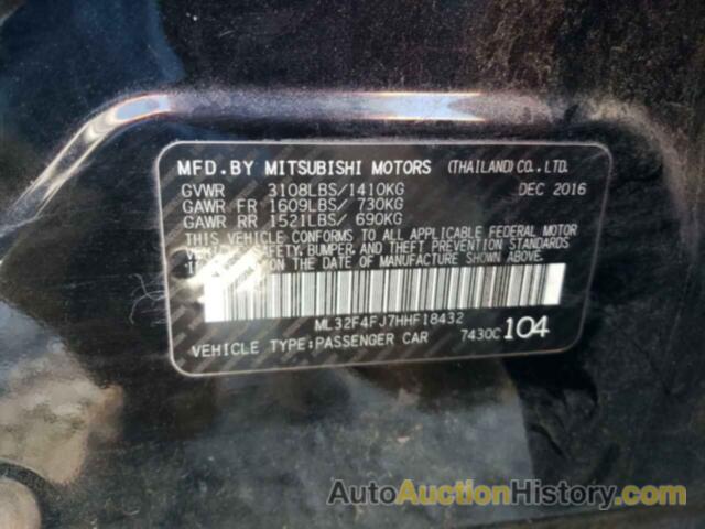 MITSUBISHI MIRAGE G4 SE, ML32F4FJ7HHF18432