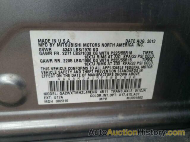 MITSUBISHI OUTLANDER ES, 4A4AR3AU5EE007090