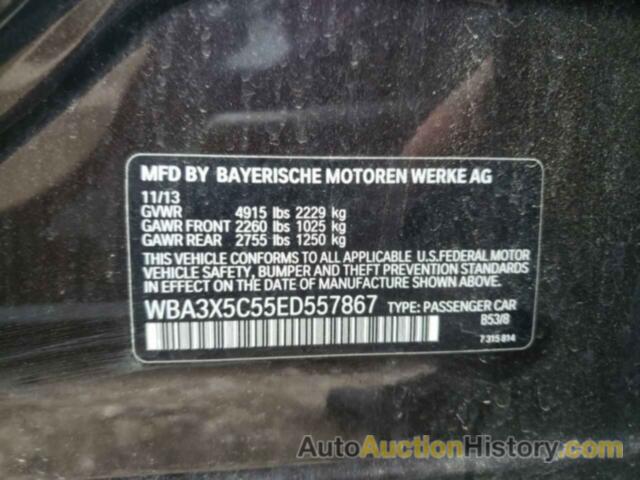 BMW 3 SERIES XIGT, WBA3X5C55ED557867
