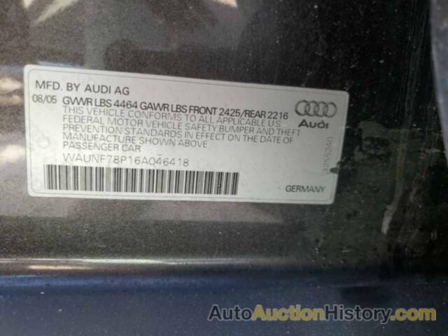 AUDI A3 2.0 PREMIUM, WAUNF78P16A046418