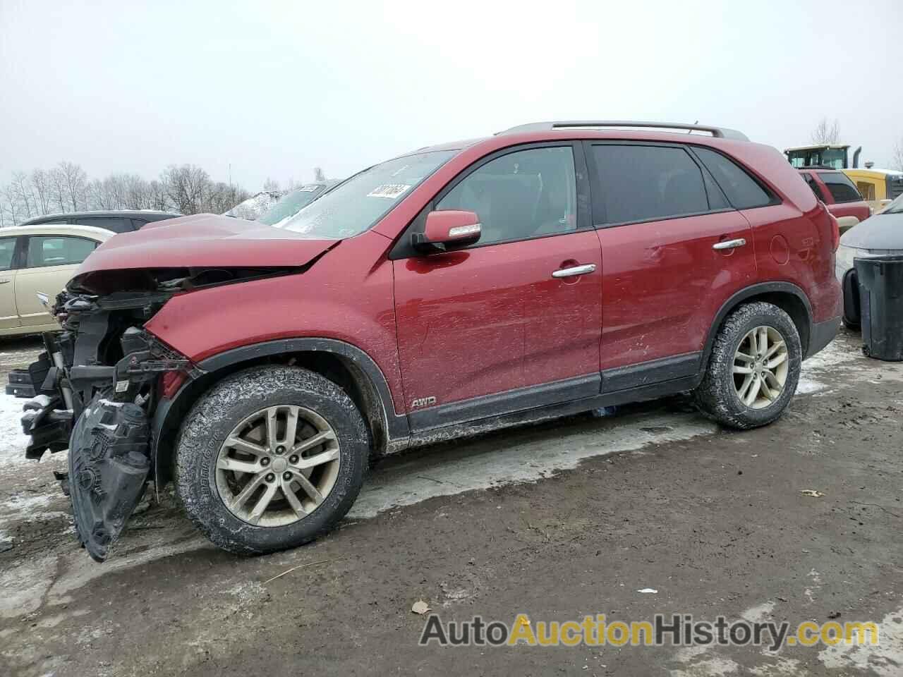 KIA SORENTO LX, 5XYKTCA6XFG651630