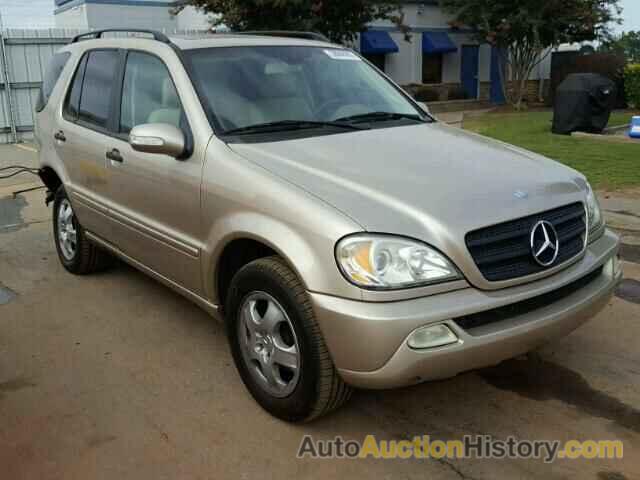 2002 MERCEDES-BENZ ML 320, 4JGAB54E42A323820