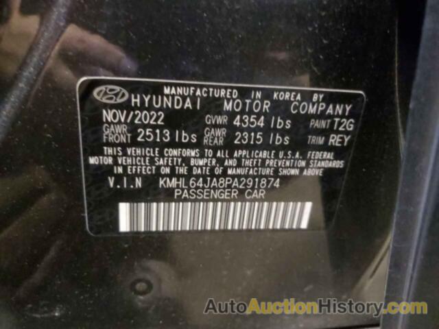 HYUNDAI SONATA SEL, KMHL64JA8PA291874