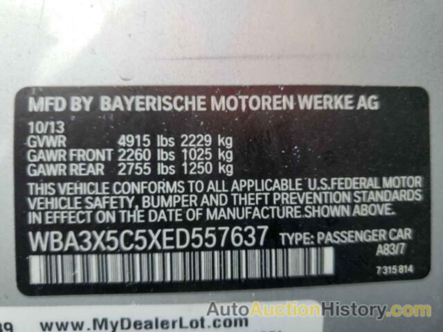 BMW 3 SERIES XIGT, WBA3X5C5XED557637