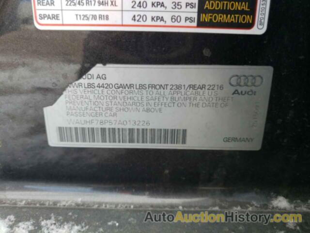 AUDI A3 2, WAUHF78P57A013226