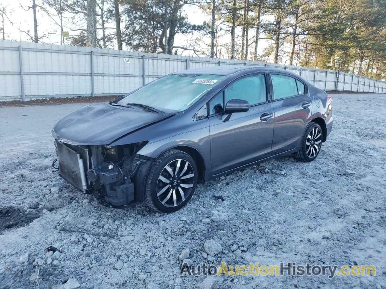 2015 HONDA CIVIC EXL, 19XFB2F97FE037536