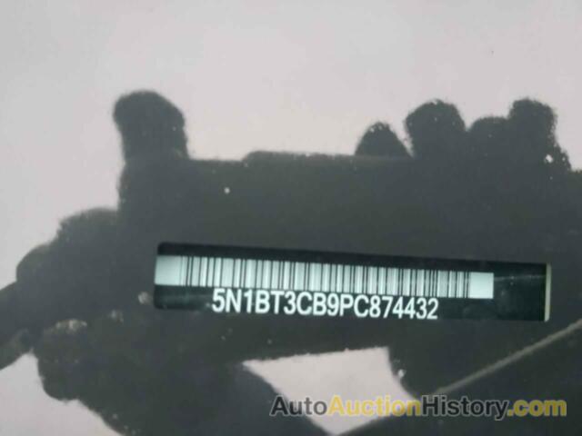 NISSAN ROGUE SL, 5N1BT3CB9PC874432