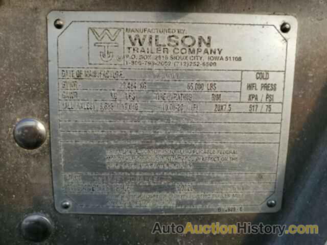 WILSON TRAILER, 1W1MAFYA08A249120