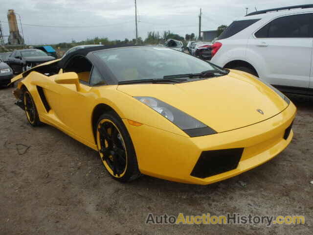 2008 LAMBORGHINI GALLARDO S, ZHWGU22TX8LA06303