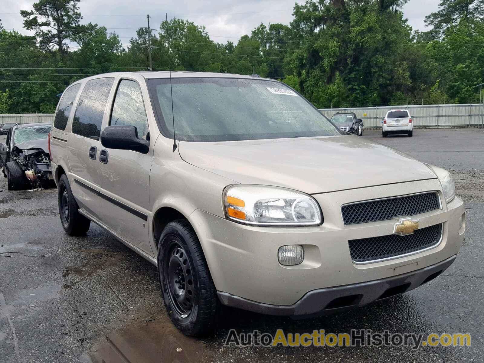 2008 CHEVROLET UPLANDER LS, 1GNDV23W08D154699