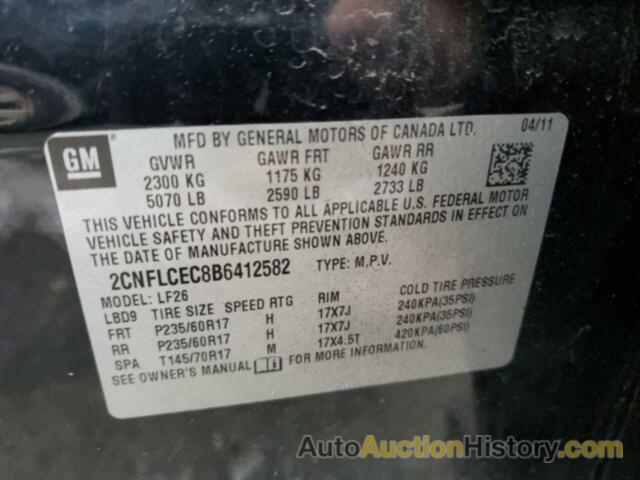 CHEVROLET EQUINOX LS, 2CNFLCEC8B6412582