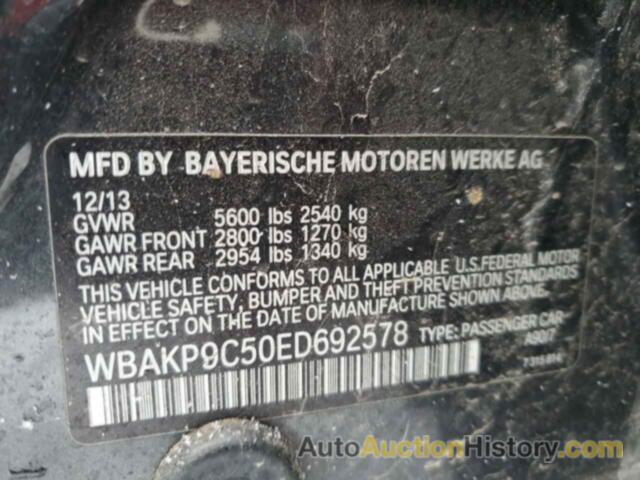 BMW 5 SERIES XI, WBAKP9C50ED692578