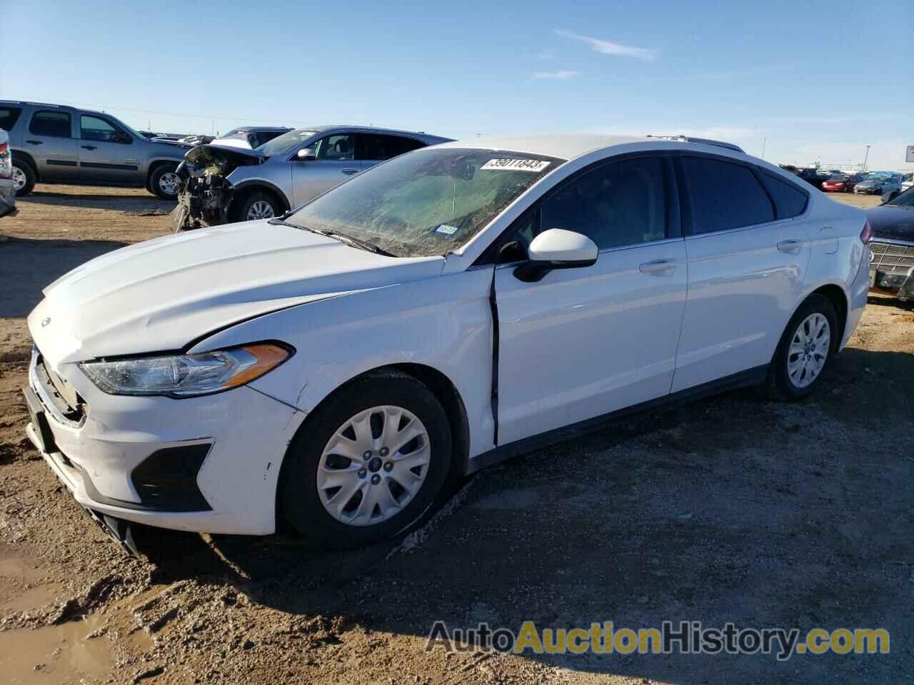 2020 FORD FUSION S, 3FA6P0G75LR227395