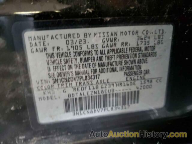 NISSAN VERSA S, 3N1CN8DV7PL834317