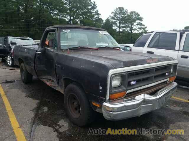 1989 DODGE D SERIES D150, 1B7FE16XXKS102709