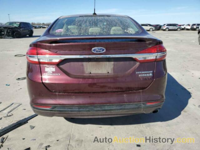 FORD FUSION TITANIUM HEV, 3FA6P0RU7HR267861