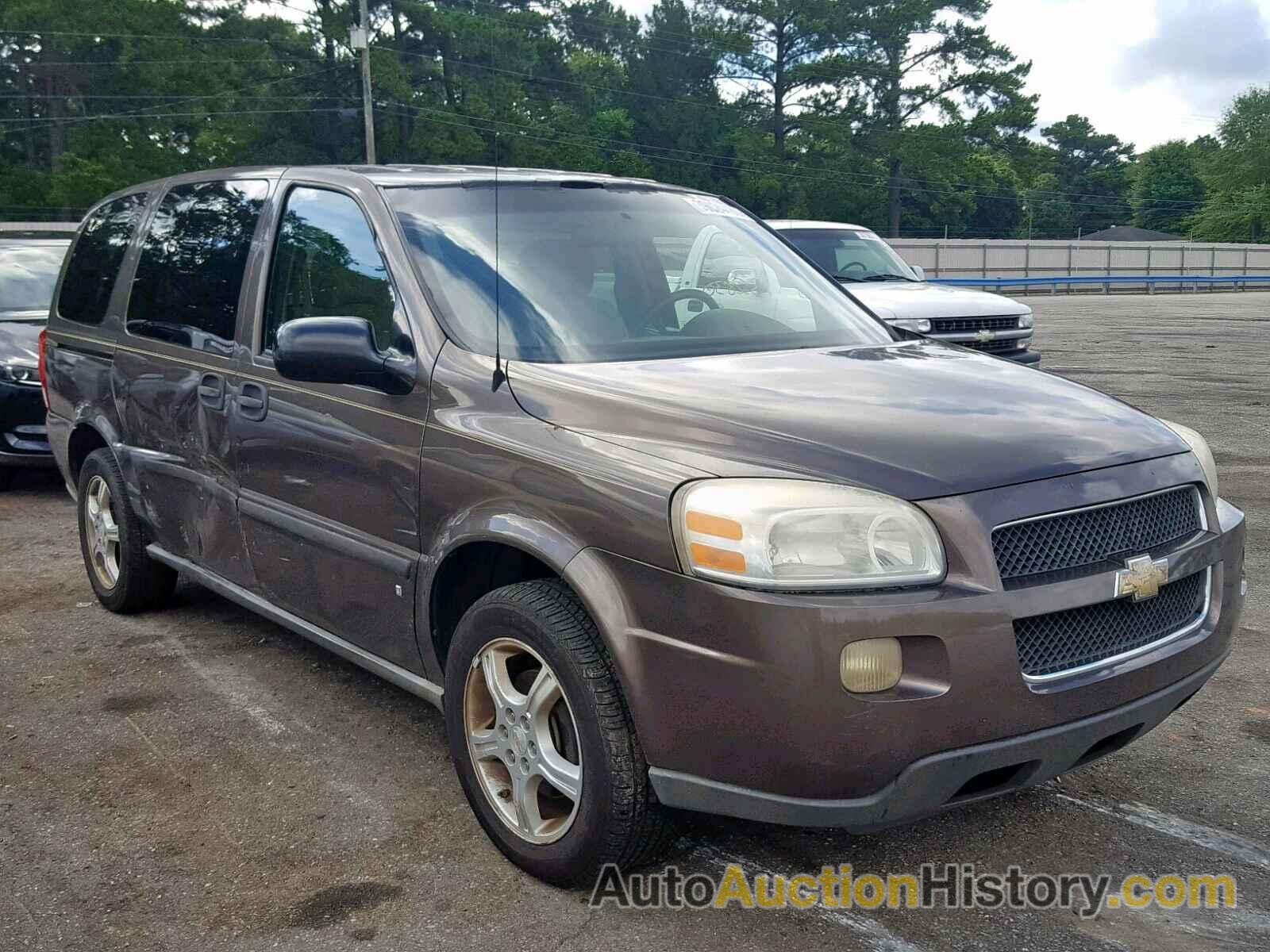 2008 CHEVROLET UPLANDER LS, 1GNDV23138D129509