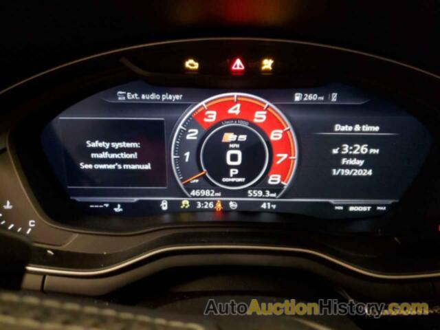 AUDI S5/RS5 PREMIUM PLUS, WAUP4AF5XKA084091