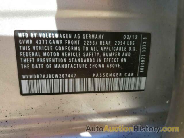 VOLKSWAGEN GOLF, WVWDB7AJ8CW267447