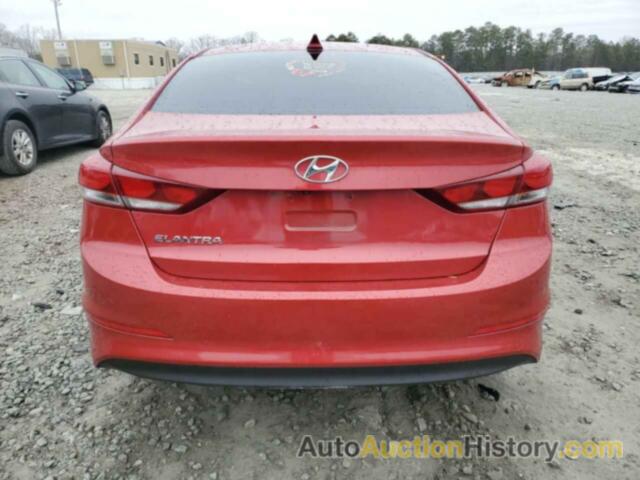 HYUNDAI ELANTRA SEL, 5NPD84LF5JH287888