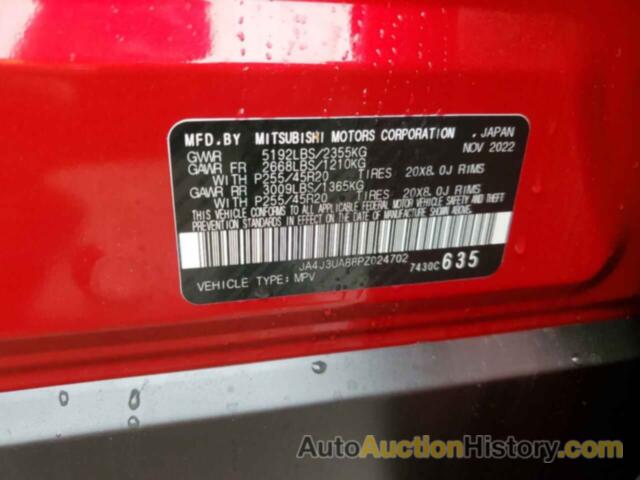 MITSUBISHI OUTLANDER SE, JA4J3UA88PZ024702