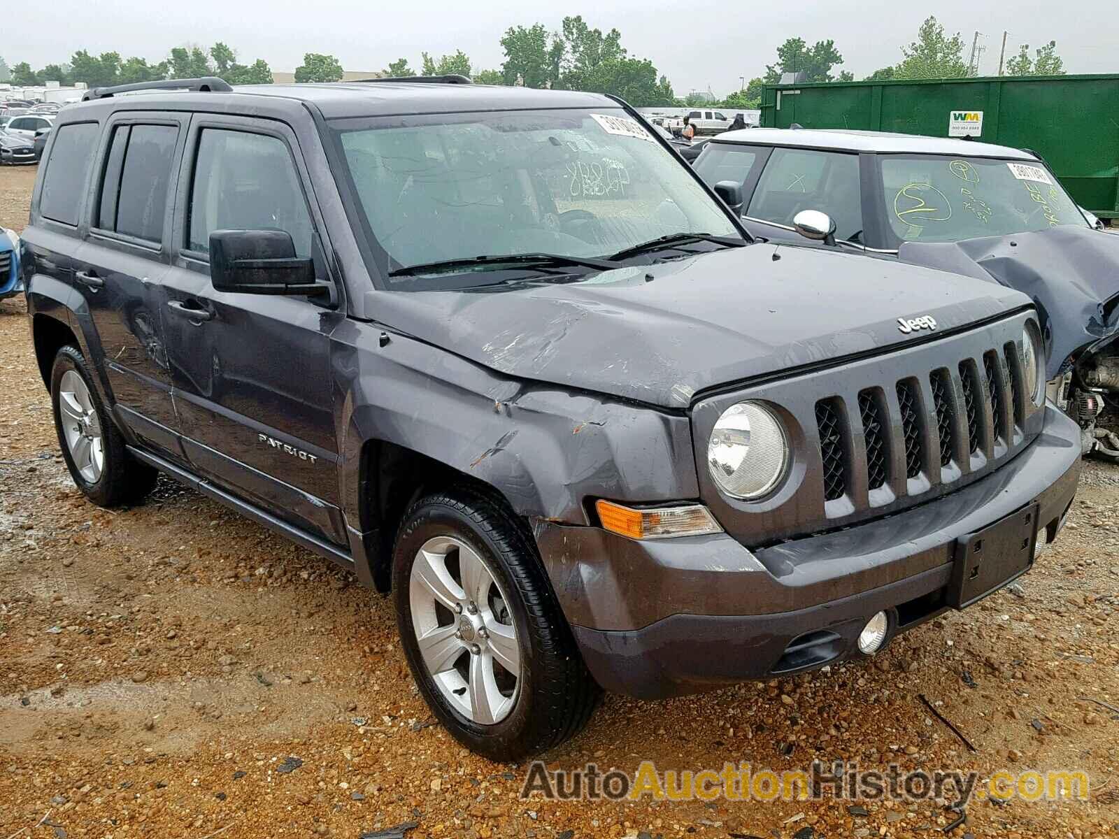 2015 JEEP PATRIOT LATITUDE, 1C4NJRFB6FD176309