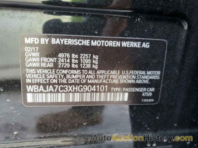 BMW 5 SERIES XI, WBAJA7C3XHG904101