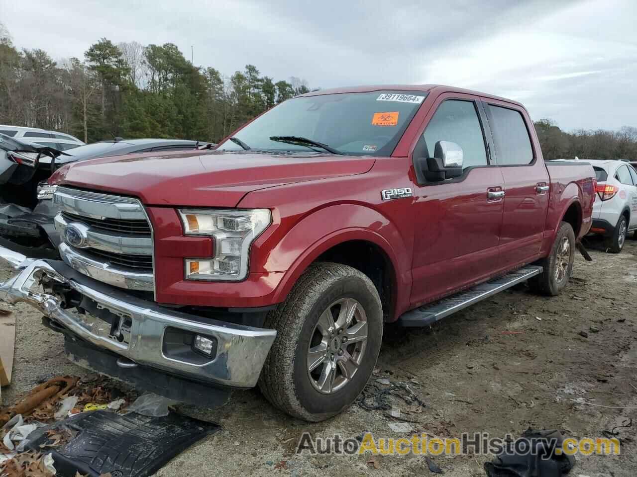 FORD F-150 SUPERCREW, 1FTEW1EFXFFC87618