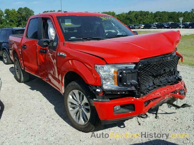 2018 FORD F150 SUPERCREW, 1FTEW1EP6JKD18923