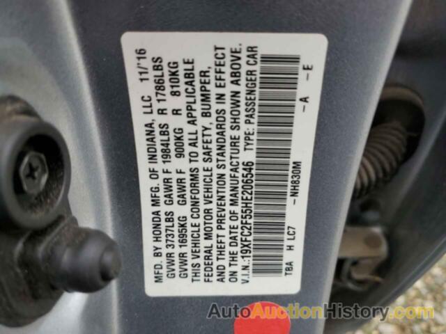 HONDA CIVIC LX, 19XFC2F55HE206546