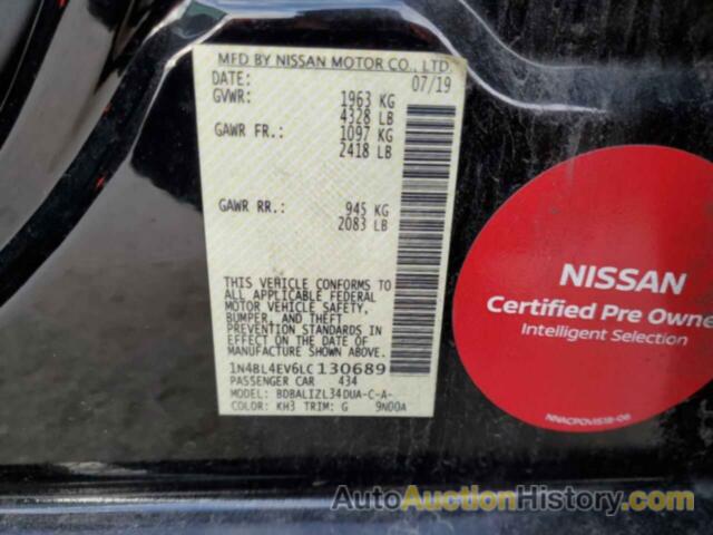 NISSAN ALTIMA SL, 1N4BL4EV6LC130689