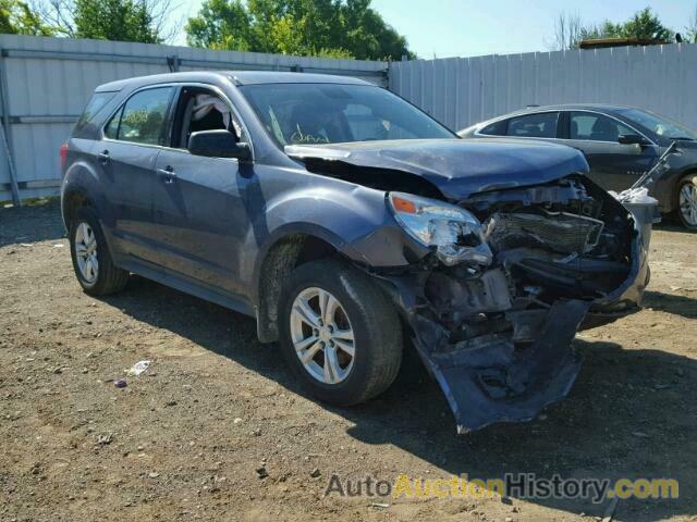 2013 CHEVROLET EQUINOX LS, 2GNALBEK6D6301751