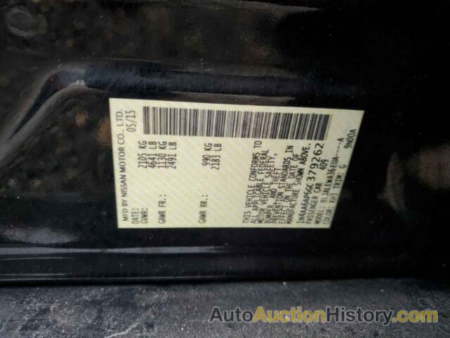 NISSAN MAXIMA 3.5S, 1N4AA6AP6GC379262