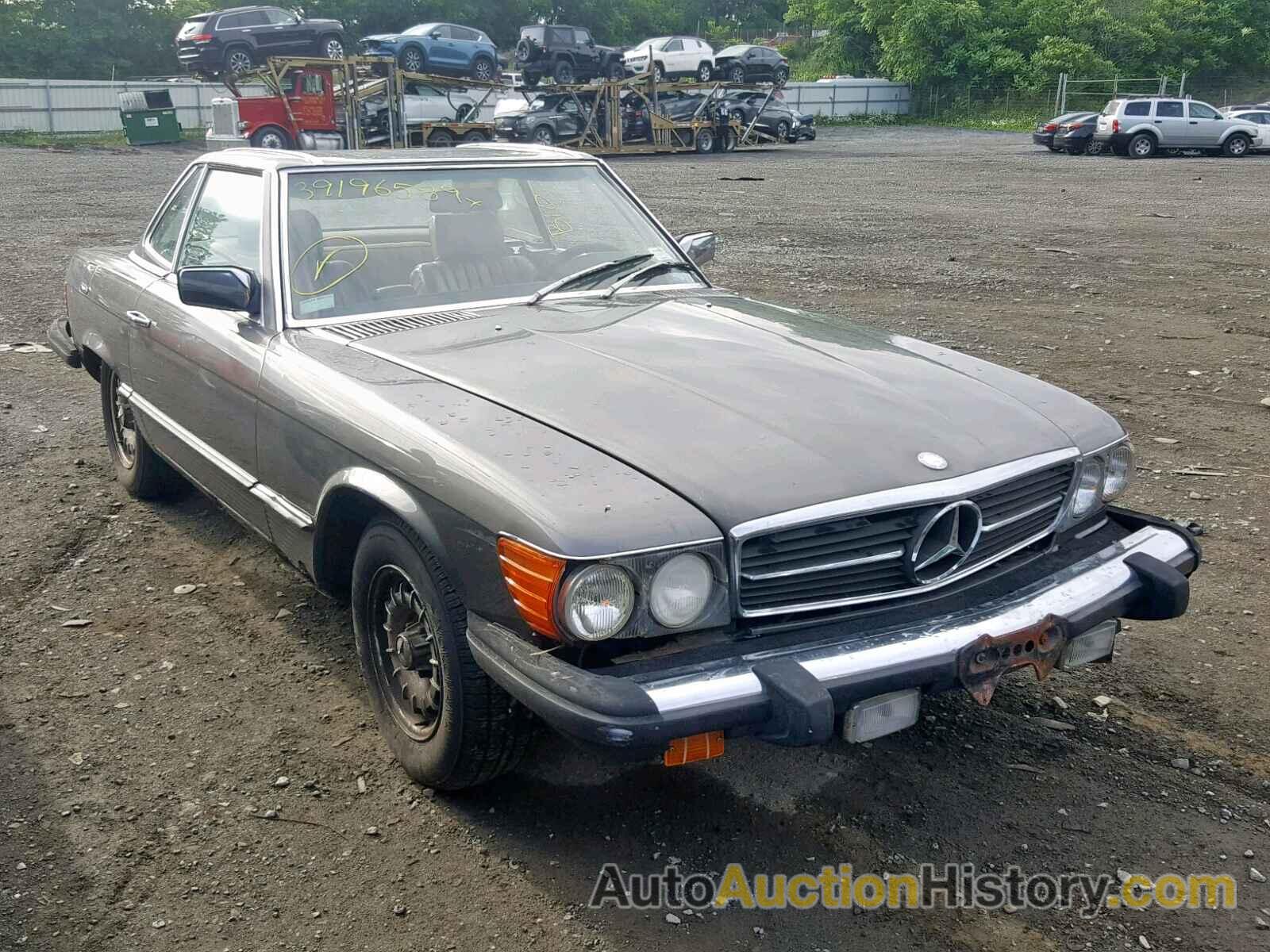 1982 MERCEDES-BENZ 380 SL, WDBBA45AXCB019158